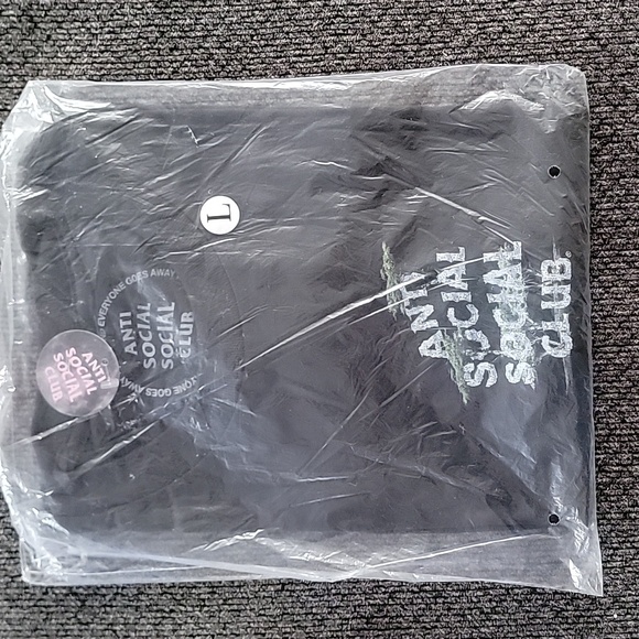 Anti Social Social Club Black T Shirt - Picture 1 of 2
